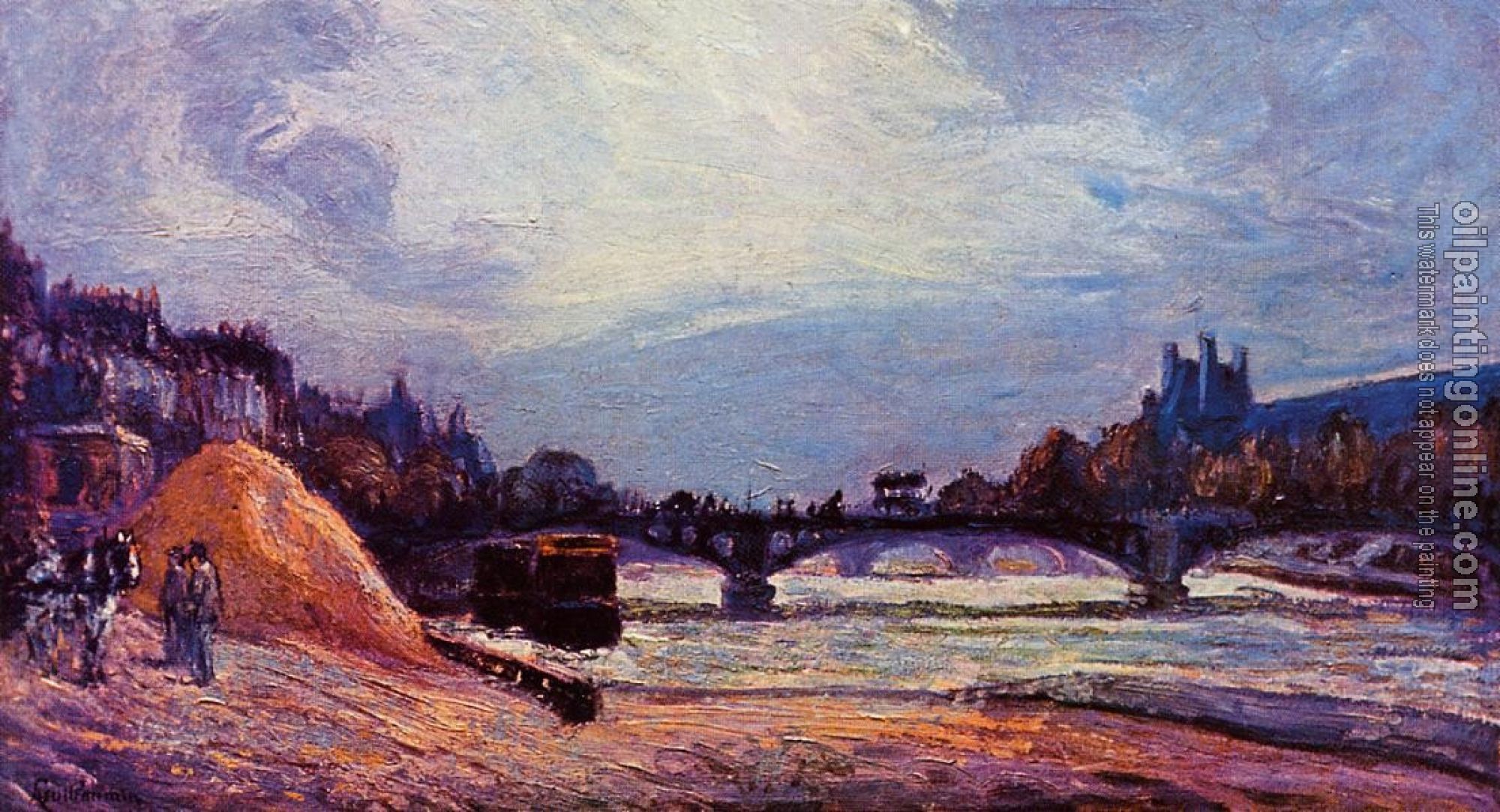 Guillaumin, Armand - The Seine at Charenton